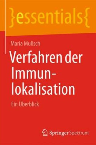 Cover of Verfahren Der Immunlokalisation