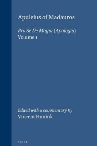 Cover of Apuleius of Madauros, Pro se de magia (2 vols.)
