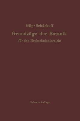 Book cover for Grundzuge Der Botanik