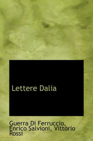 Cover of Lettere Dalia