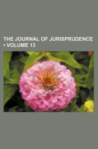 Cover of The Journal of Jurisprudence (Volume 13)