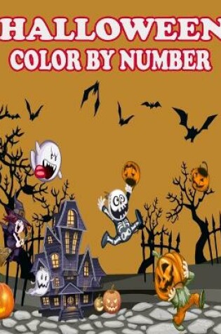 Cover of Halloween Color By Number