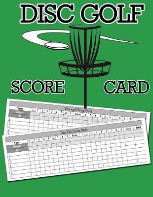 Book cover for Disc Golf Score Card