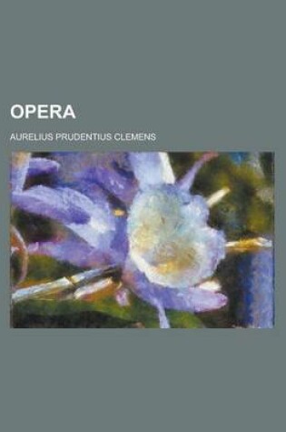 Cover of Opera