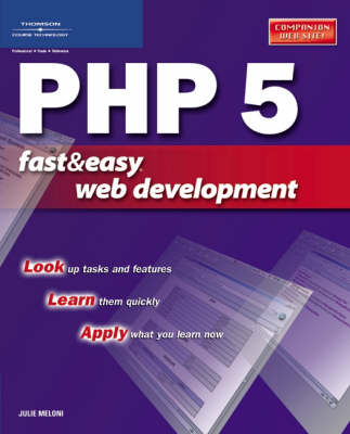 Book cover for PHP 5 Fast and Easy Web Development