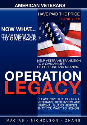 Book cover for Operation Legacy
