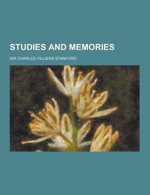 Book cover for Studies and Memories