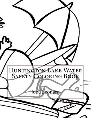 Book cover for Huntington Lake Water Safety Coloring Book