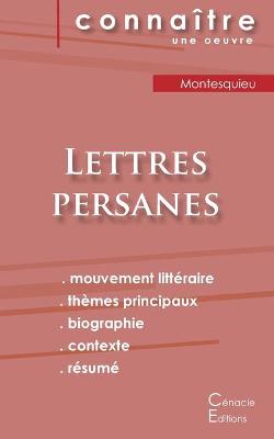 Book cover for Fiche de lecture Lettres persanes de Montesquieu (analyse litteraire de reference et resume complet)