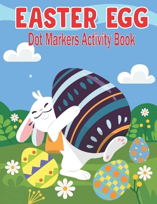 Book cover for Easter Egg Dot Markers Activity Book