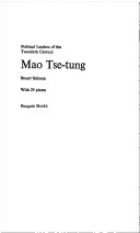 Book cover for Mao Tse-Tung