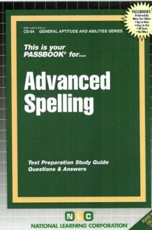 Cover of ADVANCED SPELLING