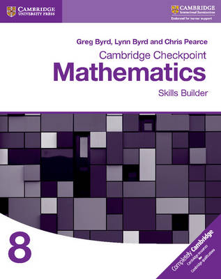 Book cover for Cambridge Checkpoint Mathematics Skills Builder Workbook 8