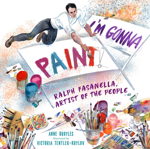 Book cover for I'm Gonna Paint