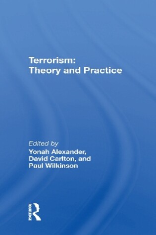 Cover of Terrorism/h