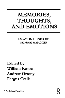 Book cover for Memories, Thoughts, and Emotions