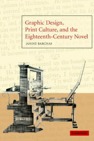 Cover of Graphic Design, Print Culture, and the Eighteenth-Century Novel