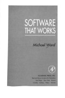 Book cover for Software That Works