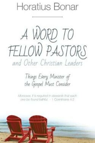 Cover of A Word to Fellow Pastors and Other Christian Leaders
