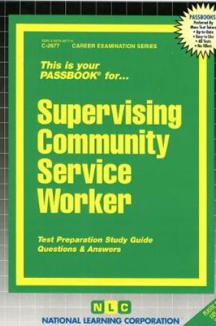 Cover of Supervising Community Service Worker