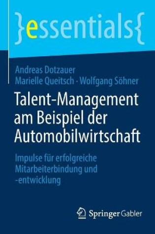 Cover of Talent-Management am Beispiel der Automobilwirtschaft