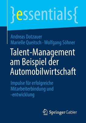 Book cover for Talent-Management am Beispiel der Automobilwirtschaft