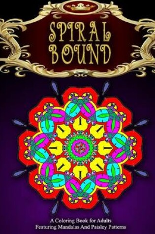 Cover of SPIRAL BOUND MANDALA COLORING BOOK - Vol.9