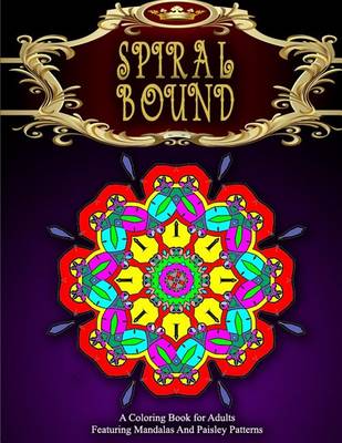 Cover of SPIRAL BOUND MANDALA COLORING BOOK - Vol.9