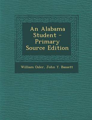 Book cover for An Alabama Student