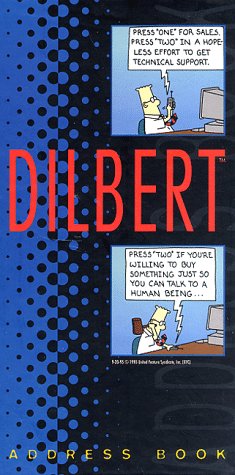 Book cover for Dilbert Telephone & Address Book