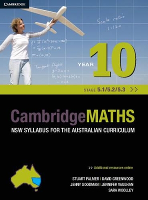 Book cover for Cambridge Mathematics NSW Syllabus for the Australian Curriculum Year 10 5.1, 5.2 and 5.3