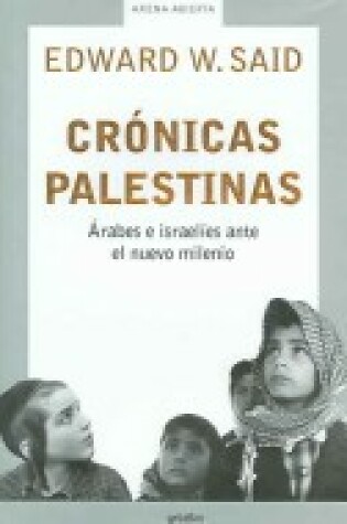 Cover of Cronicas Palestinas