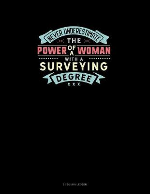 Cover of Never Underestimate The Power Of A Woman With A Surveying Degree