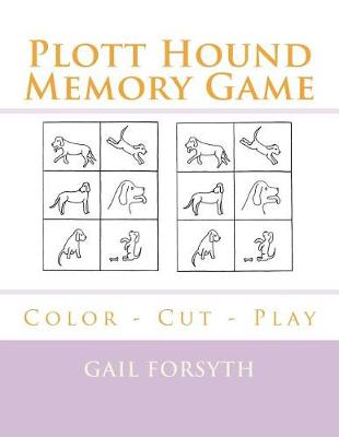 Book cover for Plott Hound Memory Game