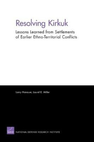 Cover of Resolving Kirkuk