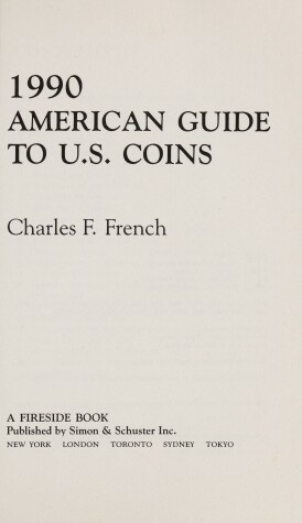 Book cover for American Guide to Us Coins1990
