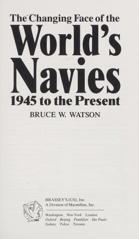 Book cover for The Changing Face of the World's Navies