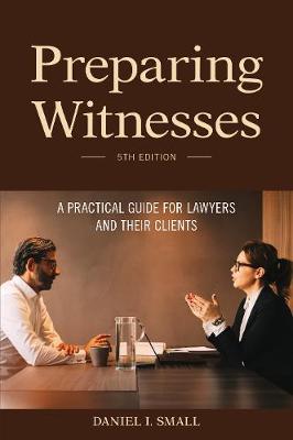 Book cover for Preparing Witnesses