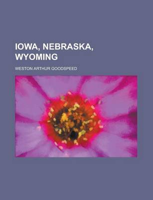 Book cover for Iowa, Nebraska, Wyoming