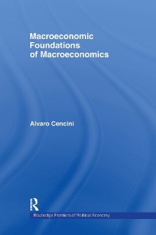 Cover of Macroeconomic Foundations of Macroeconomics