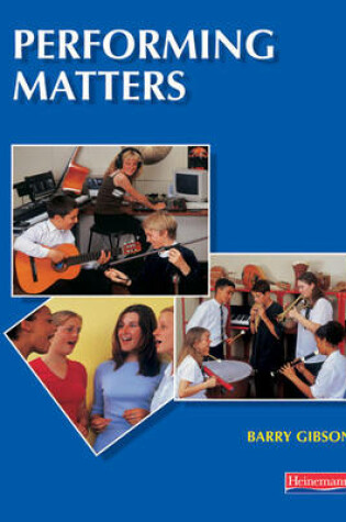 Cover of Performing Matters