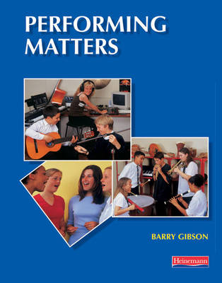 Book cover for Performing Matters