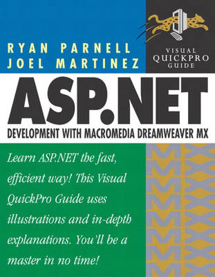 Book cover for ASP.NET Development with Dreamweaver MX