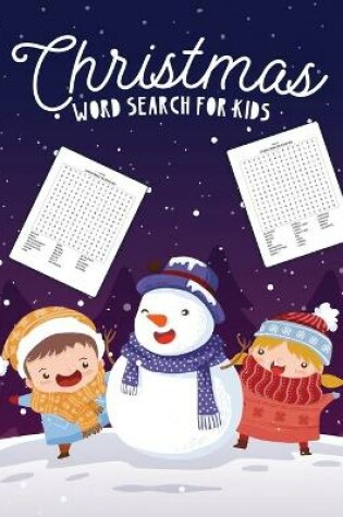 Cover of Christmas Word Search For Kids
