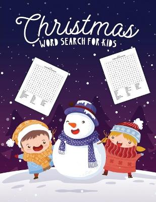 Book cover for Christmas Word Search For Kids