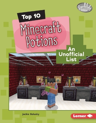 Book cover for Top 10 Minecraft Potions