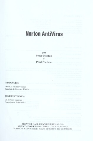 Cover of Norton Antivirus