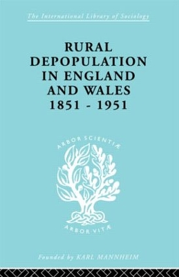 Cover of Rural Depopulation in England and Wales, 1851-1951