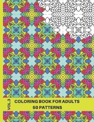 Book cover for Intricate Patterns Coloring Book