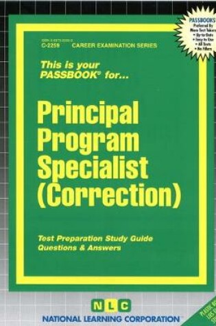 Cover of Principal Program Specialist (Correction)